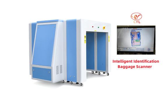 160KV X de Intelligente Identificatie van Ray Airport Baggage Scanner Machine